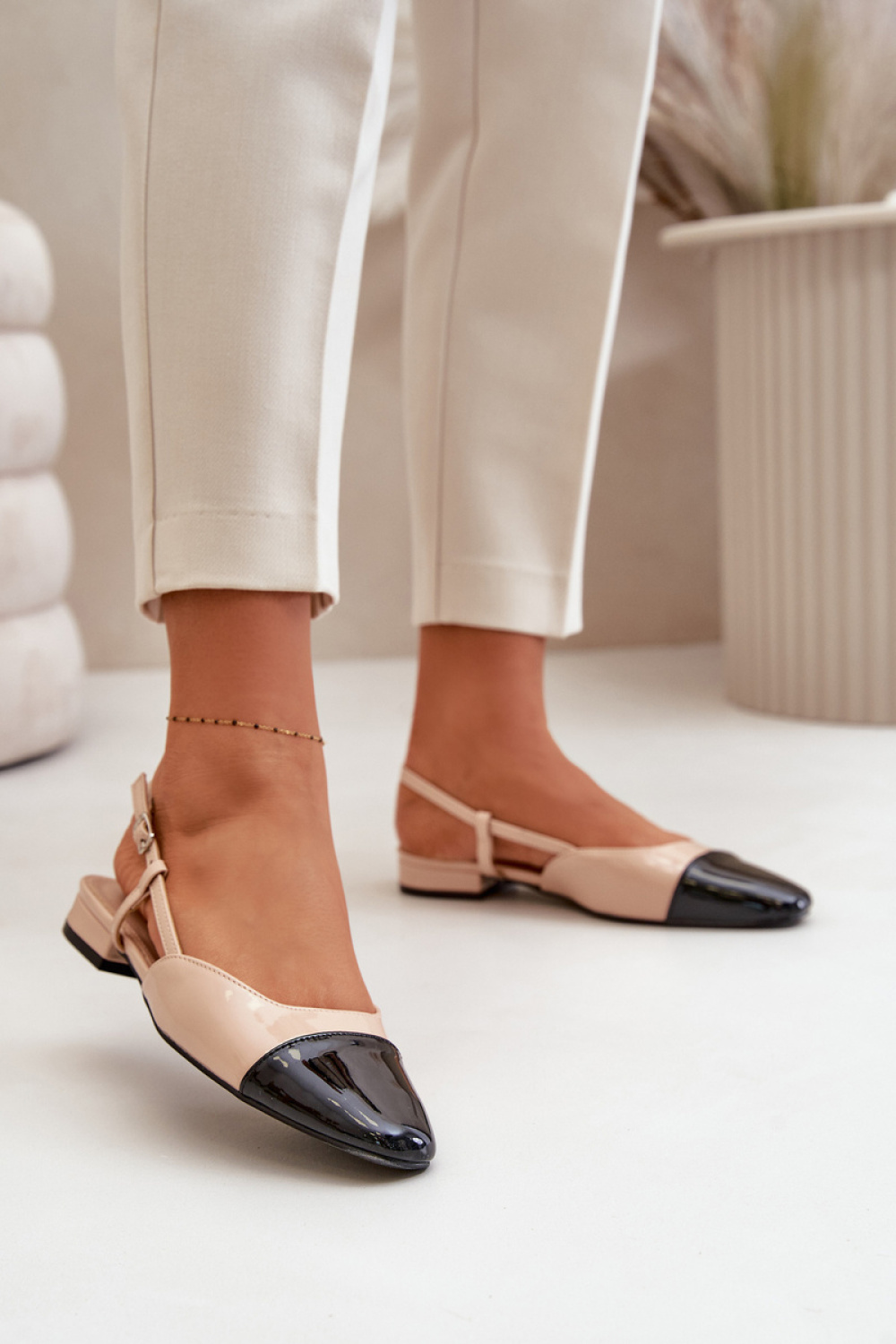  Ballet flats model 199802 Step in style  beige