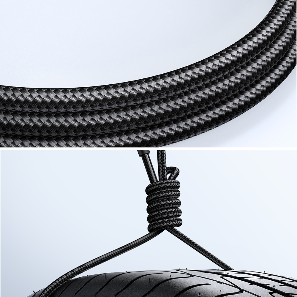 Joyroom Pioneer Series SA31-AC6 cable USB-A / USB-C 100W 1.2m black
