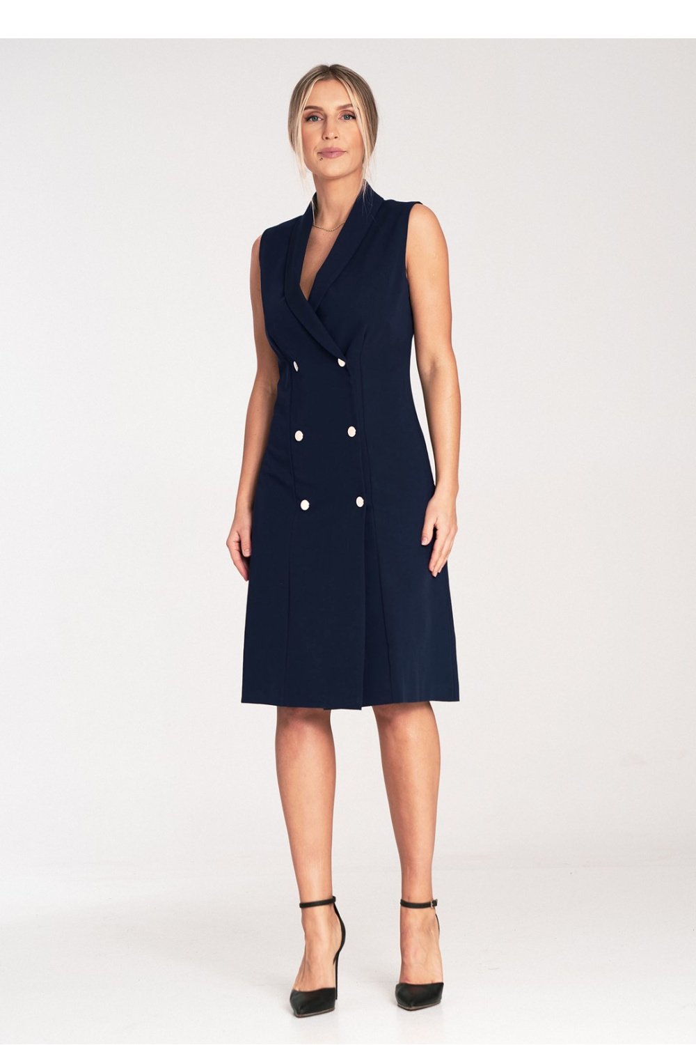  Daydress model 204332 Figl  navy blue