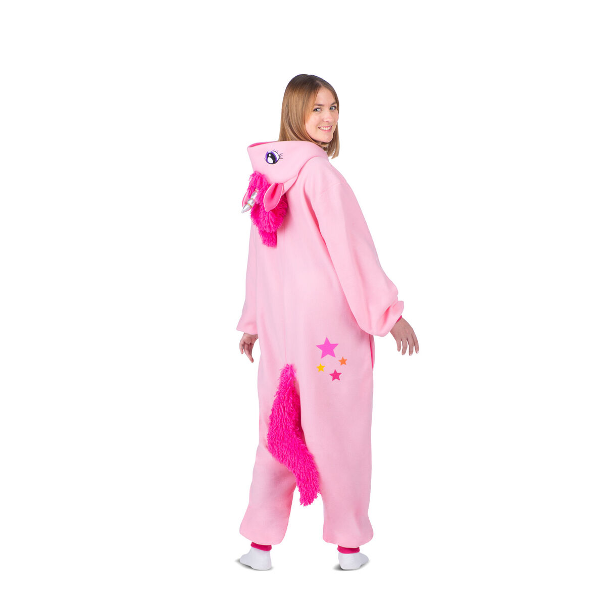 Costume for Adults My Other Me Pink Unicorn 2 Pieces