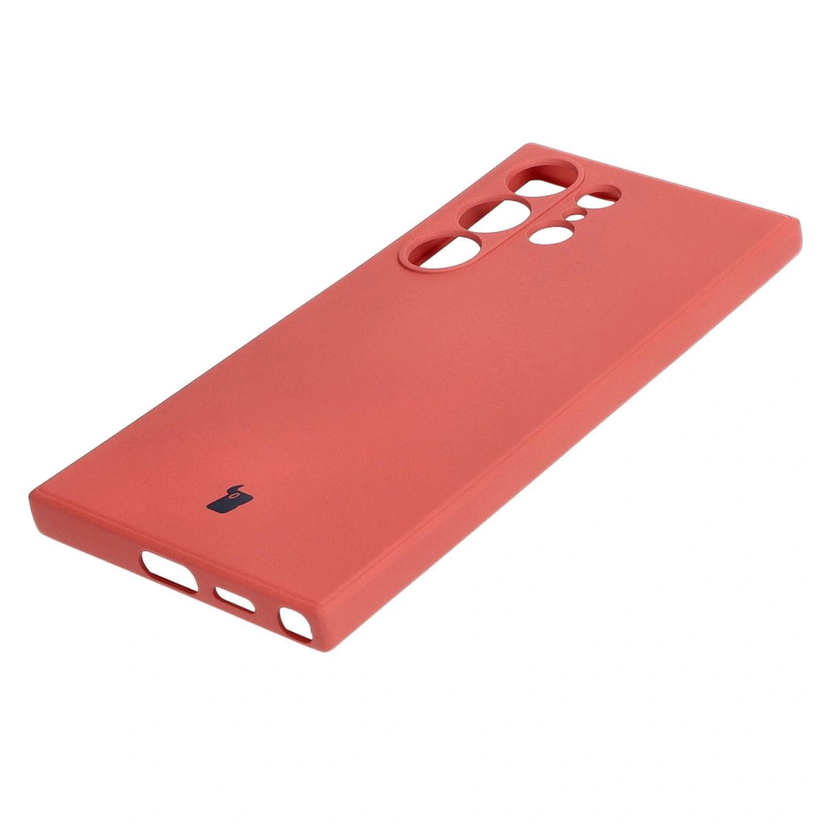 Bizon Case Silicone Sq Samsung Galaxy S24 Ultra dirty pink