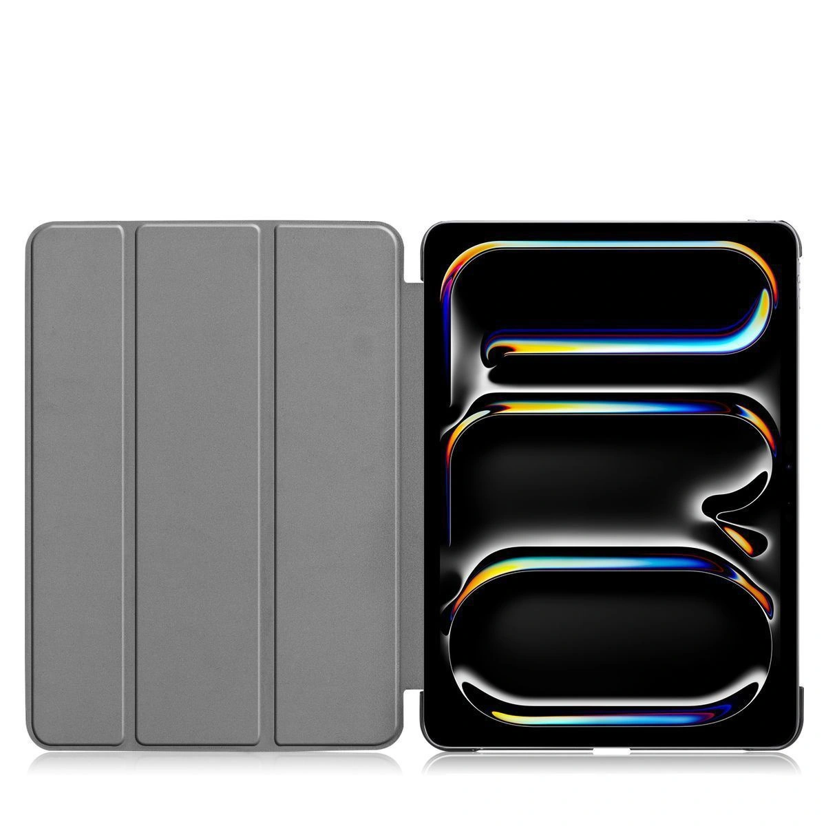 Bizon Case Tab Croc Apple iPad Pro 13" 7 gen. 2024 grey