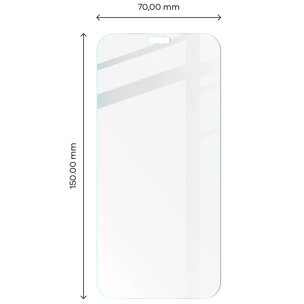 Bizon Glass Clear tempered glass - 3 pcs. + lens glass Apple iPhone 11 Pro Max