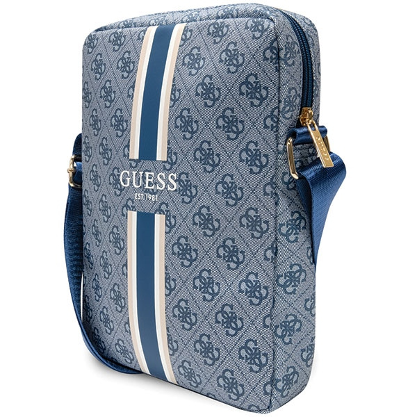 Guess GUTB10P4RPSB 10 inch blue 4G Stripes Tablet Bag