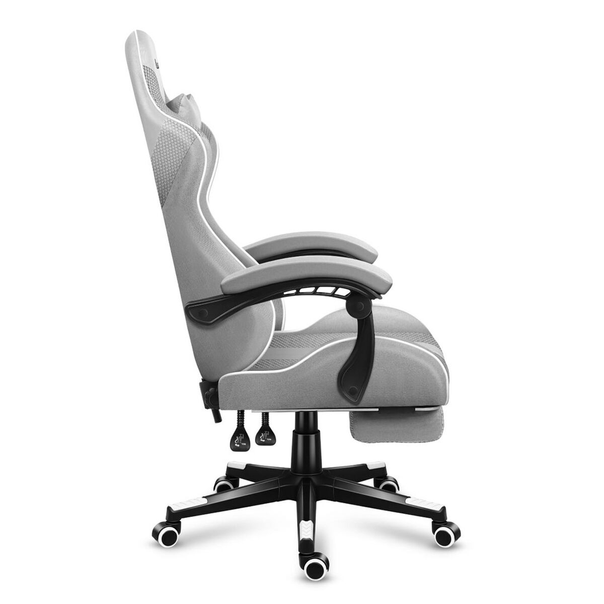 Gaming Chair Huzaro HZ-Force 4.7 White Mesh White Grey Gaming Chair Huzaro HZ-Force 4.7 White Mesh White Grey
