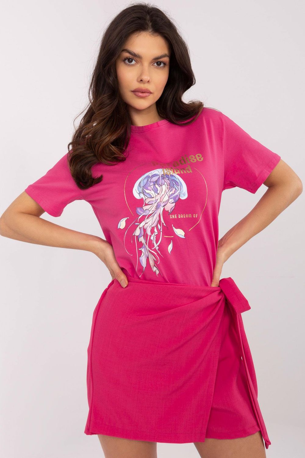  T-shirt model Factory Price  pink