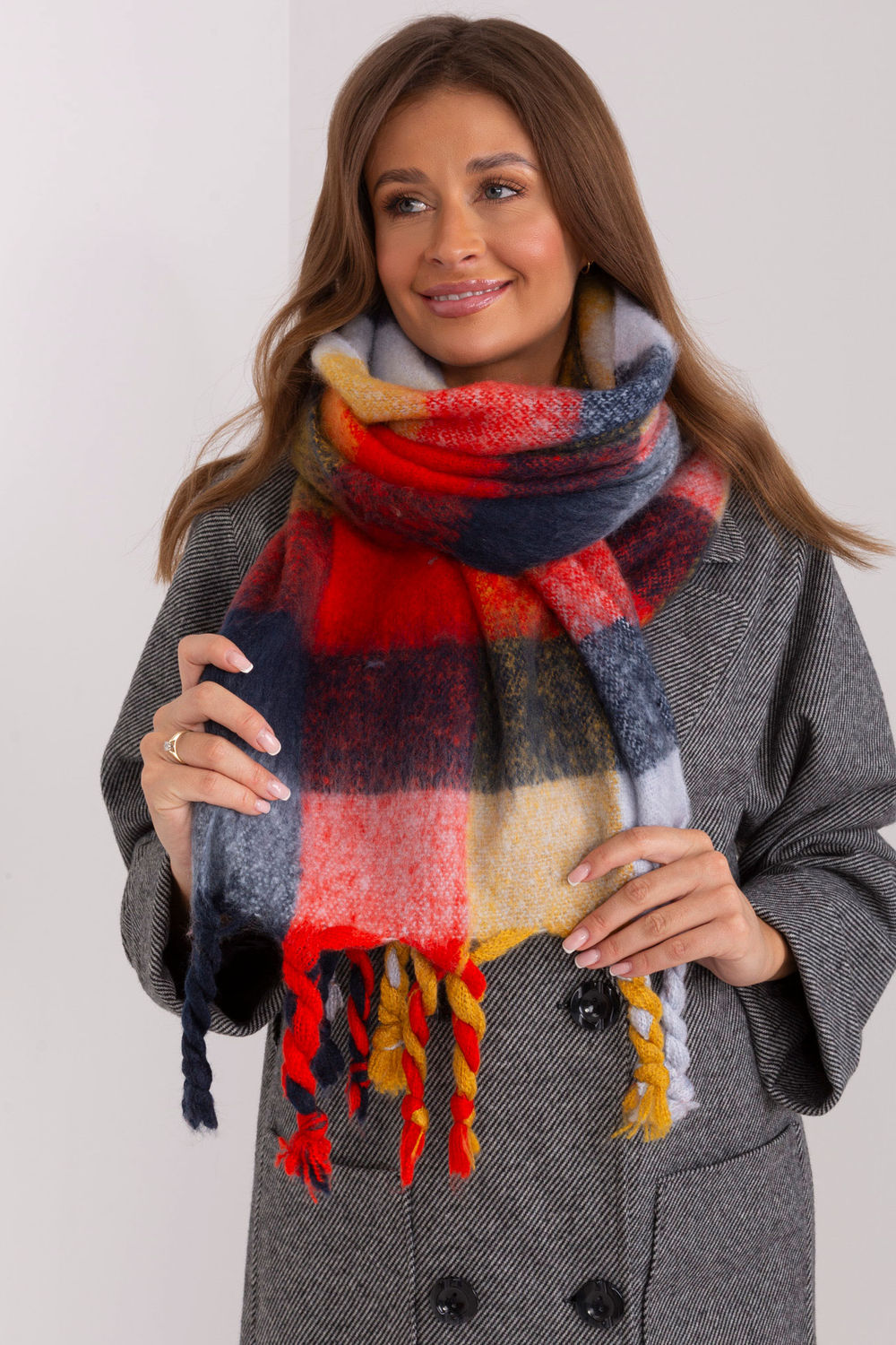  Shawl model 191713 AT  red