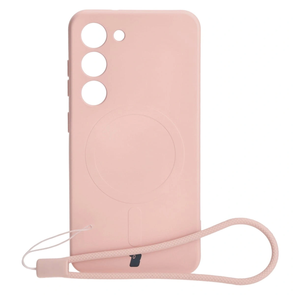 Bizon Case Silicone Magnetic Samsung Galaxy S23 light pink