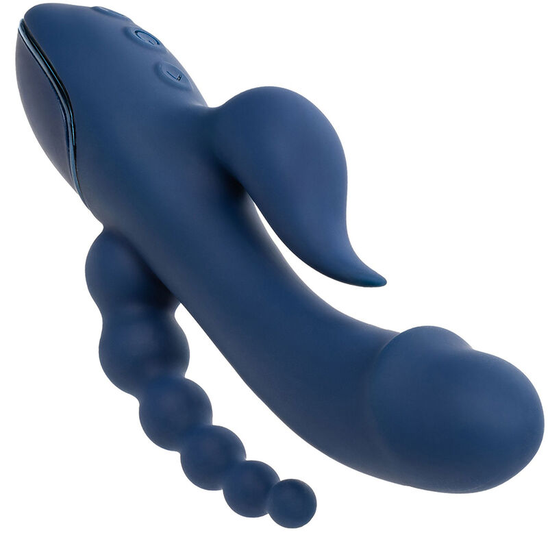 CALIFORNIA EXOTICS - VIBRATOR TRIPLE ORGASM BLUE