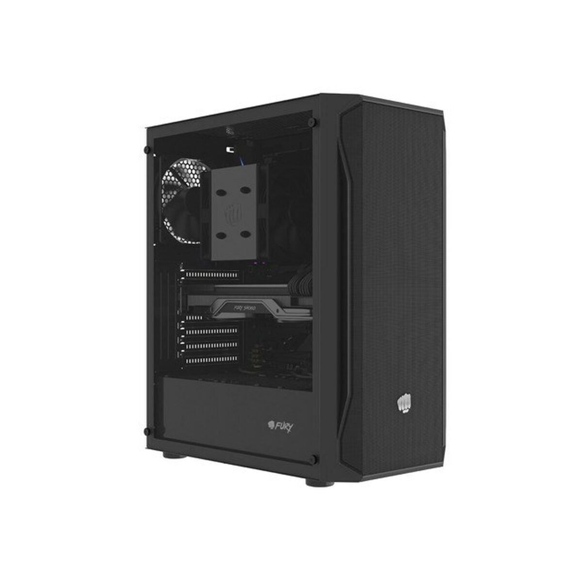ATX Semi-tower Box Fury NFO-2152 Black ATX Semi-tower Box Fury NFO-2152 Black