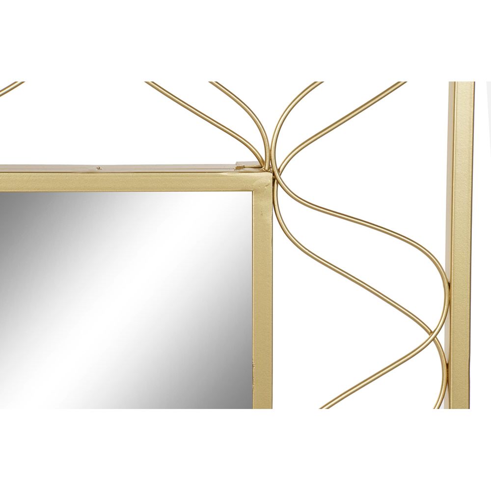Wall mirror DKD Home Decor Metal (70 x 2 x 98 cm)