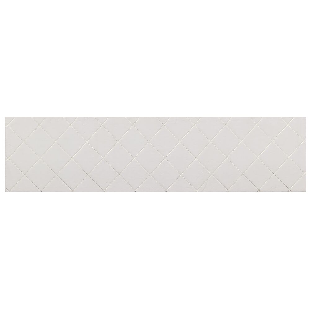 Carpet DKD Home Decor White Rhombus Modern (60 x 240 x 2,2 cm)