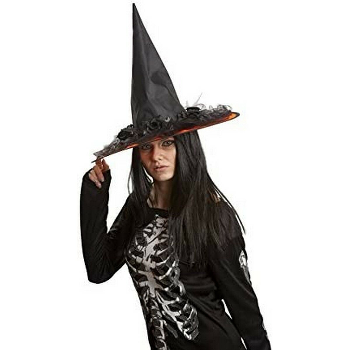 Hat My Other Me Orange One size 58 cm Witch