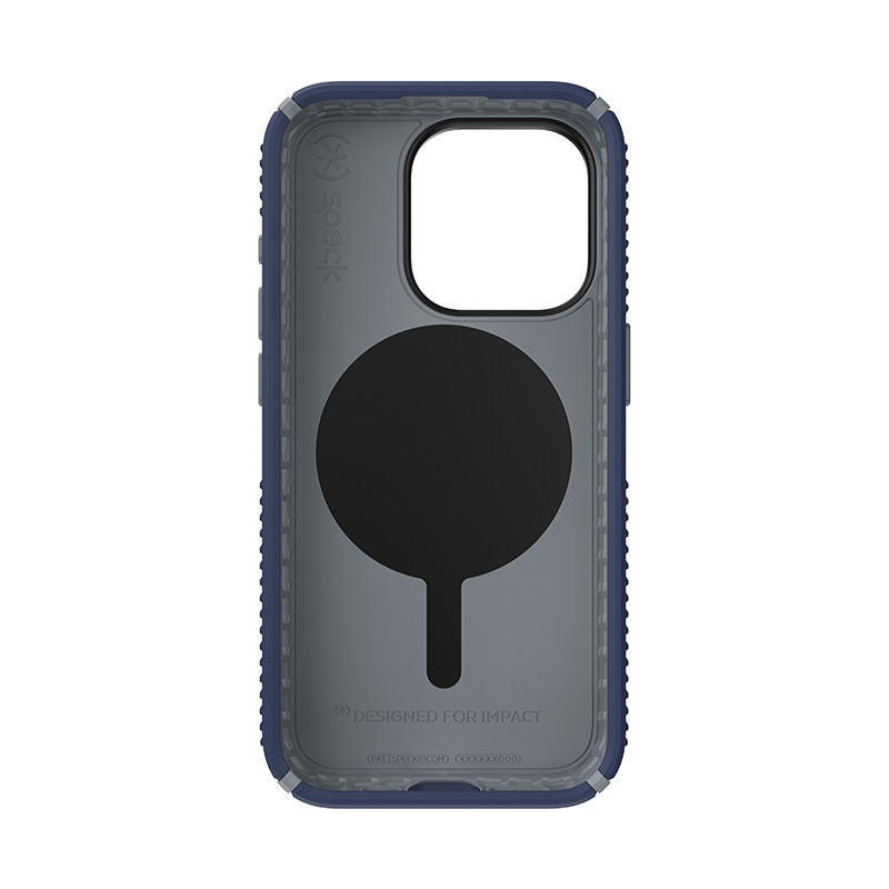 Speck Presidio2 Grip MagSafe Apple iPhone 15 Pro (Coastal Blue/Dustgrey/White)