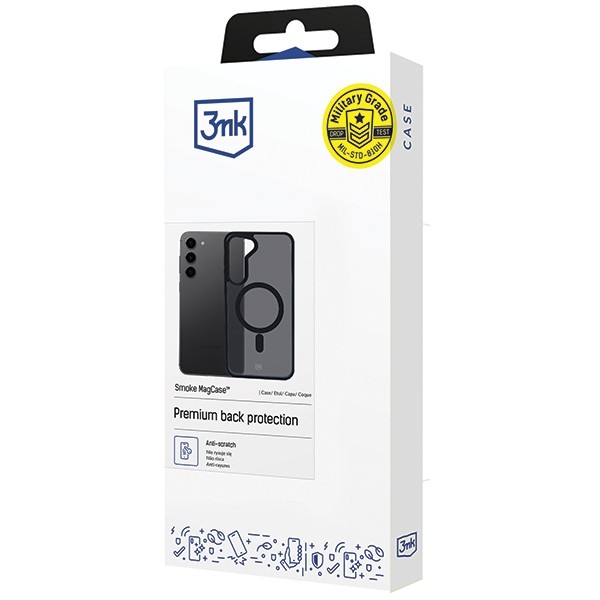 3MK MagCase Smoke Samsung Galaxy S23 5G