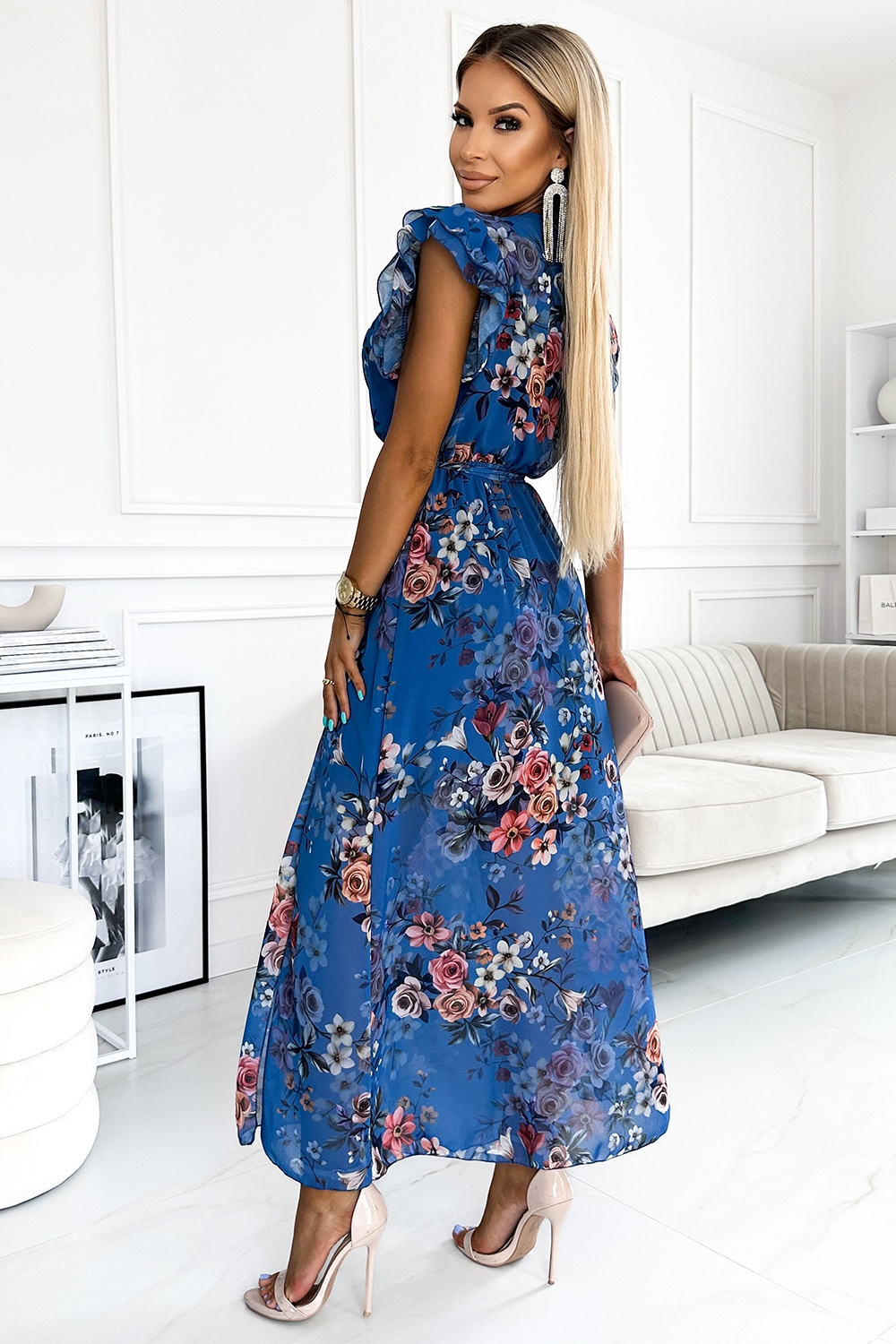  Cocktail dress model 182469 Numoco  blue