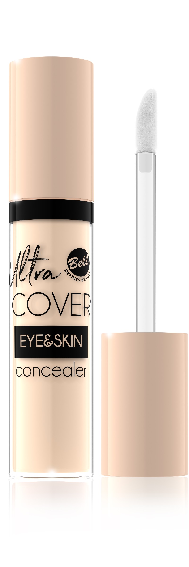 Bell Korektor intensywnie kryjący w płynie Ultra Cover Eye & Skin nr 02 Light Sand 5g