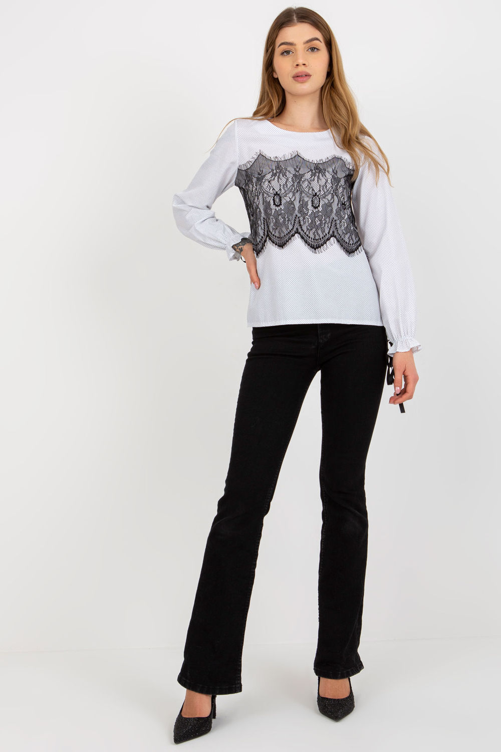  Blouse model 174947 Lakerta  black