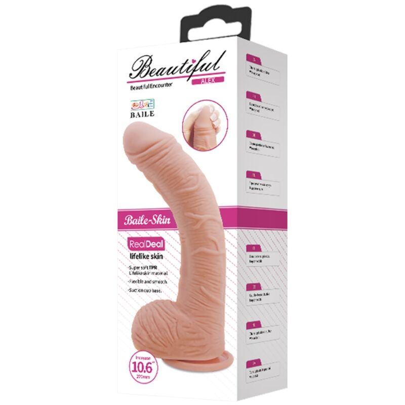 BAILE - ALEX DILDO REALISTIC SKIN 27 CM