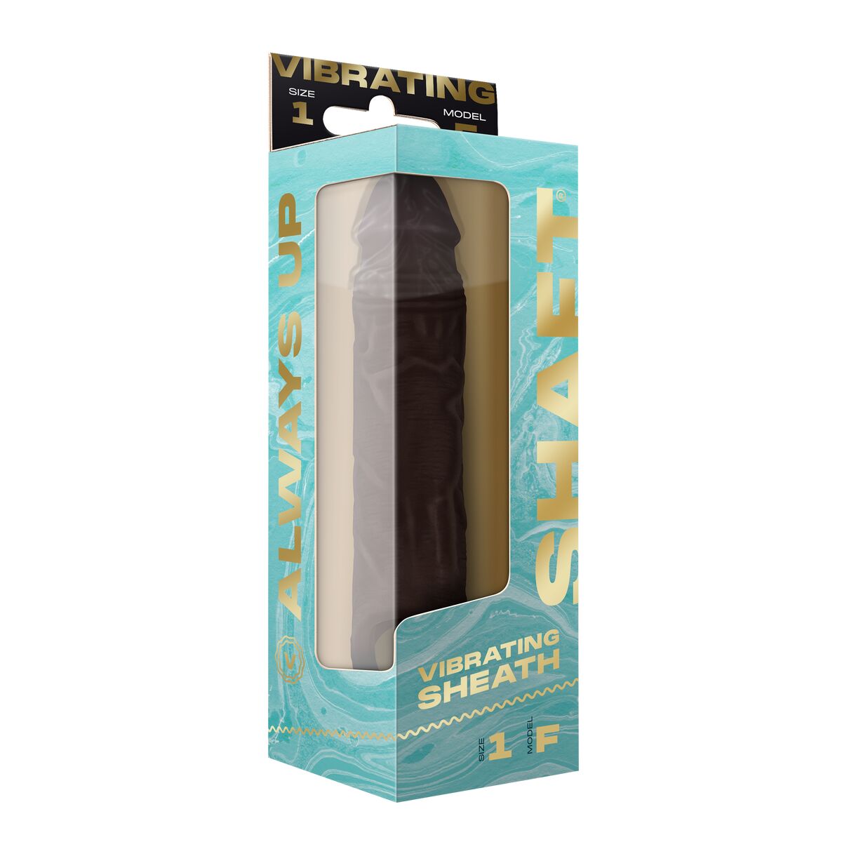 Penis cover Shaft Black Ø 4 cm