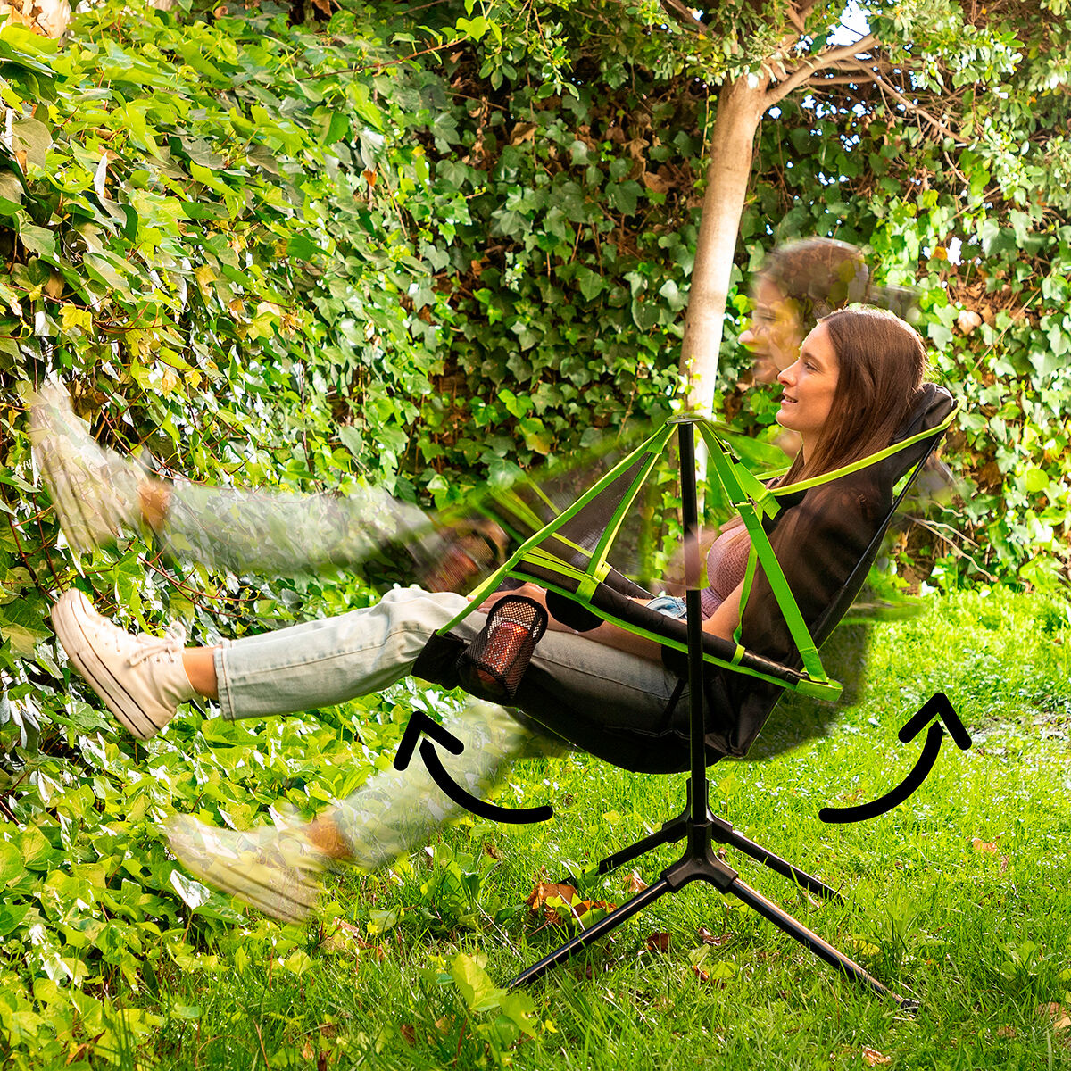Folding camping chair Kamprock InnovaGoods