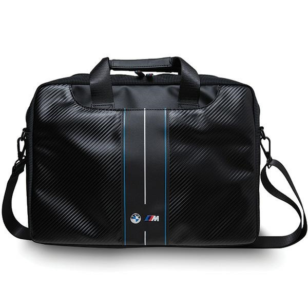 BMW BMCB15COMSCAKL 15" Bag Carbon Blue Stripes black