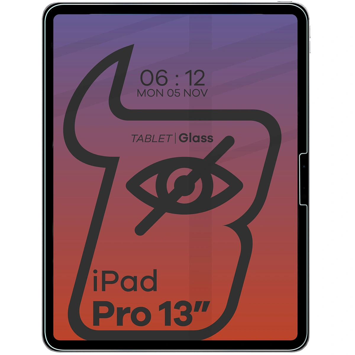 Bizon Glass Tab Clear Shadow Apple iPad Pro 13 2024 [2 PACK]