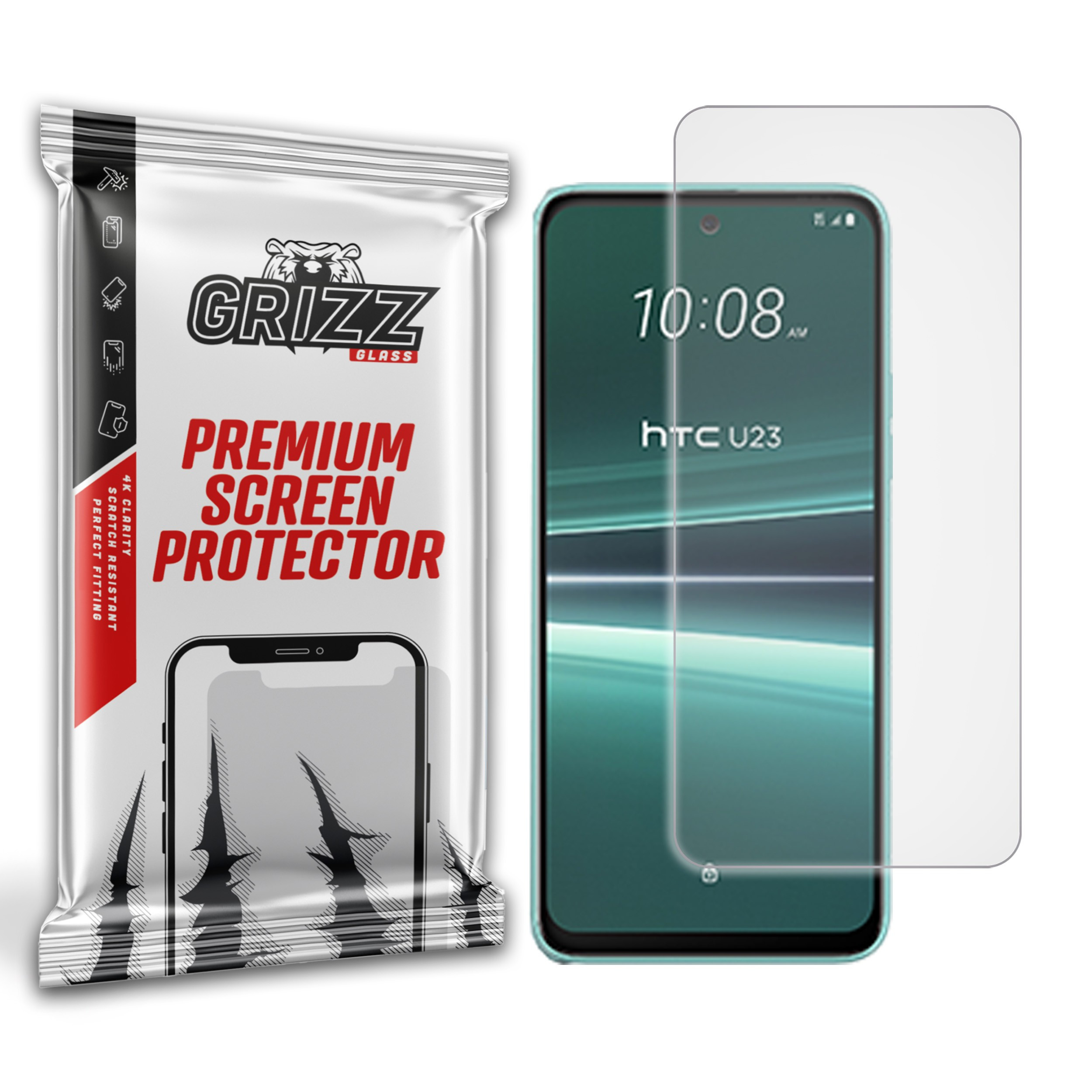 GrizzGlass PaperScreen Protection HTC U23