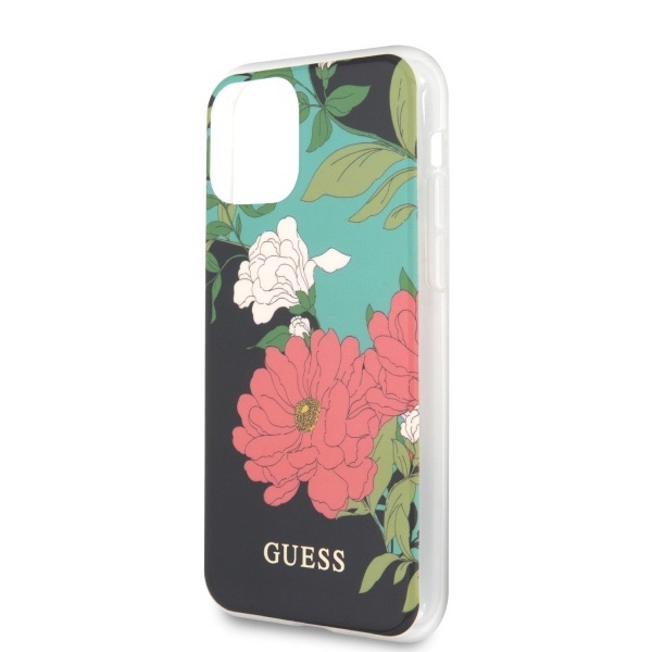 Guess GUHCN65IMLFL01 Apple iPhone 11 Pro Max black N°1 Flower Collection