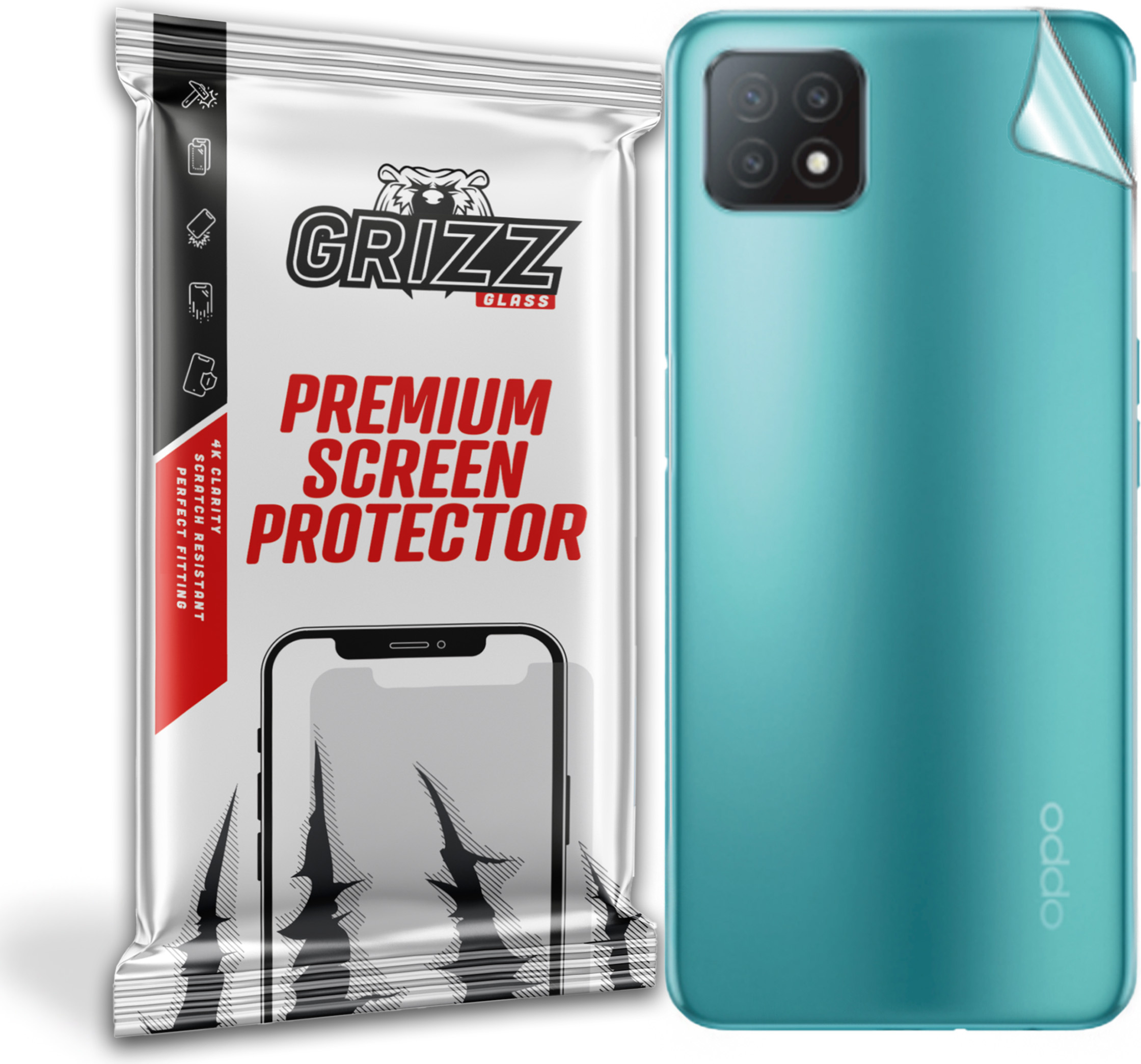 GrizzGlass SatinSkin Oppo A35