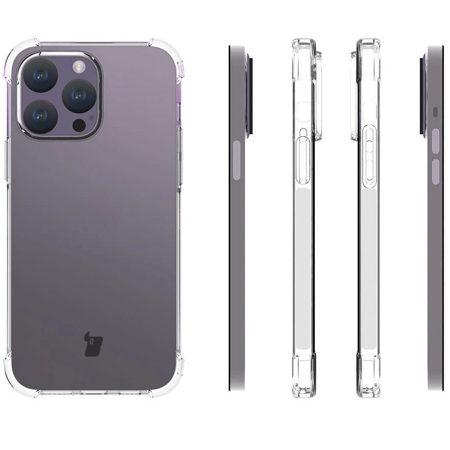Bizon Case Salpa Apple iPhone 15 Pro Max clear