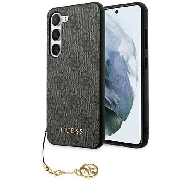 Guess GUHCSA35GF4GGR Samsung Galaxy A35 hardcase 4G Charms Collection black