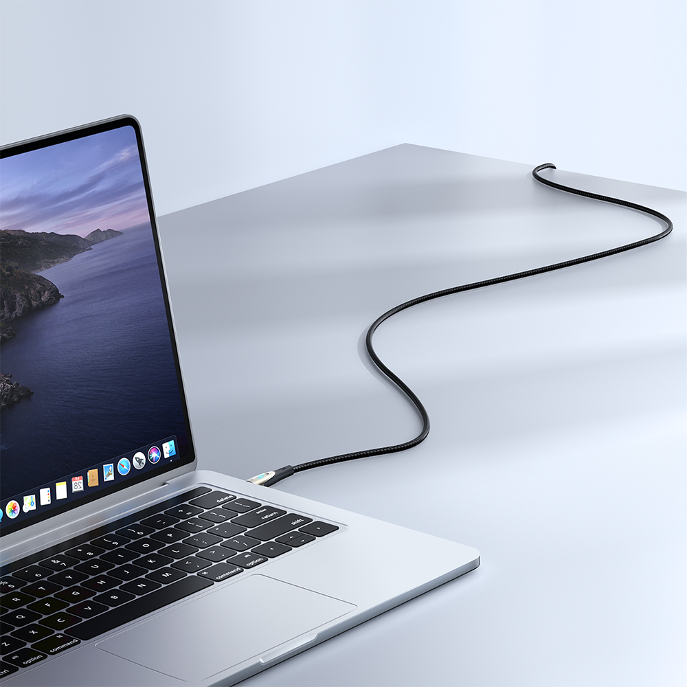 Joyroom Pioneer Series SA31-AC6 cable USB-A / USB-C 100W 1.2m black