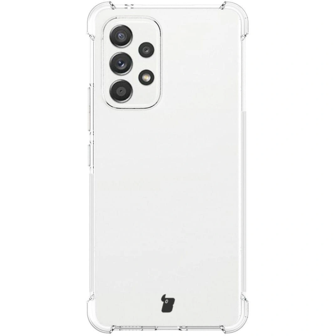 Bizon Case Clear Pack case + 2x screen glass + lens glass Samsung Galaxy A53 5G clear