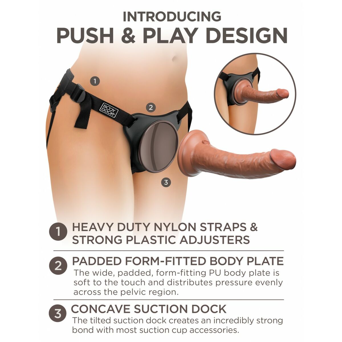 Strap-On Dildo Pipedream King Cock Elite