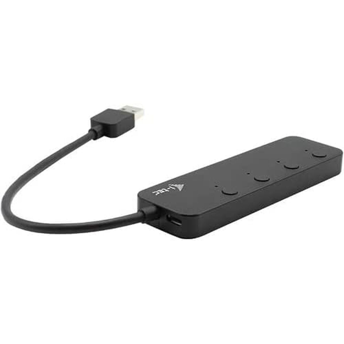 4-Port USB Hub i-Tec U3CHARGEHUB4 Black