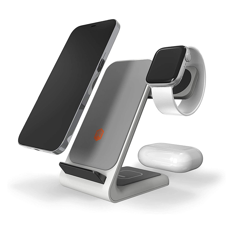 STM ChargeTree Swing 3in1 to Apple iPhone, AirPods & Watch (white)