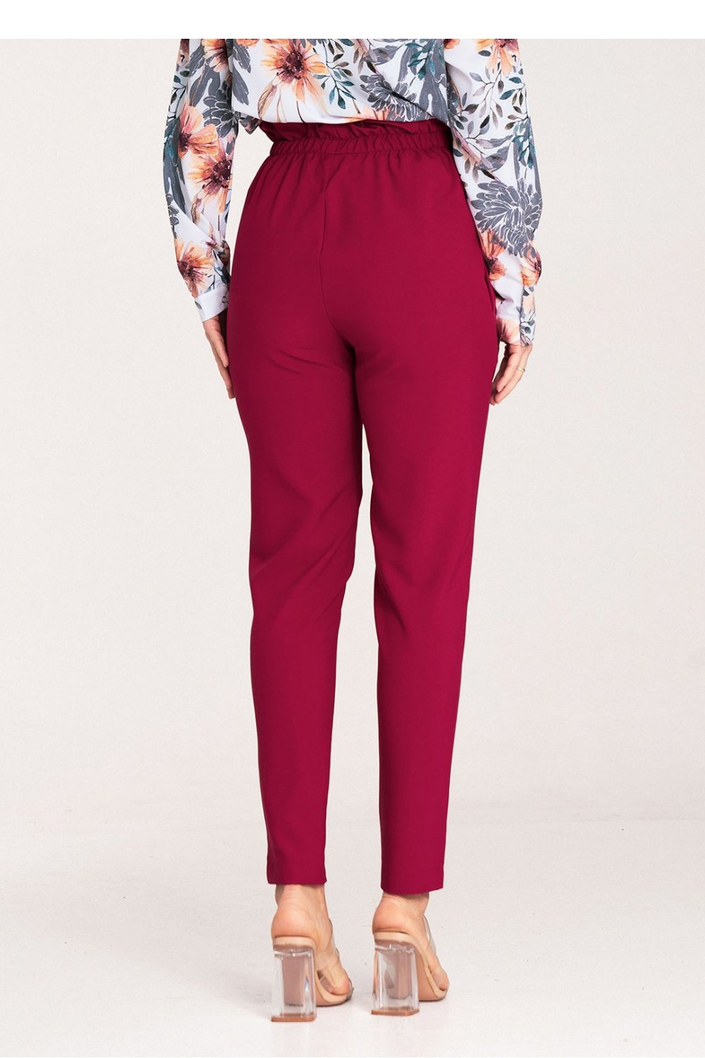  Women trousers model 204300 Figl  red