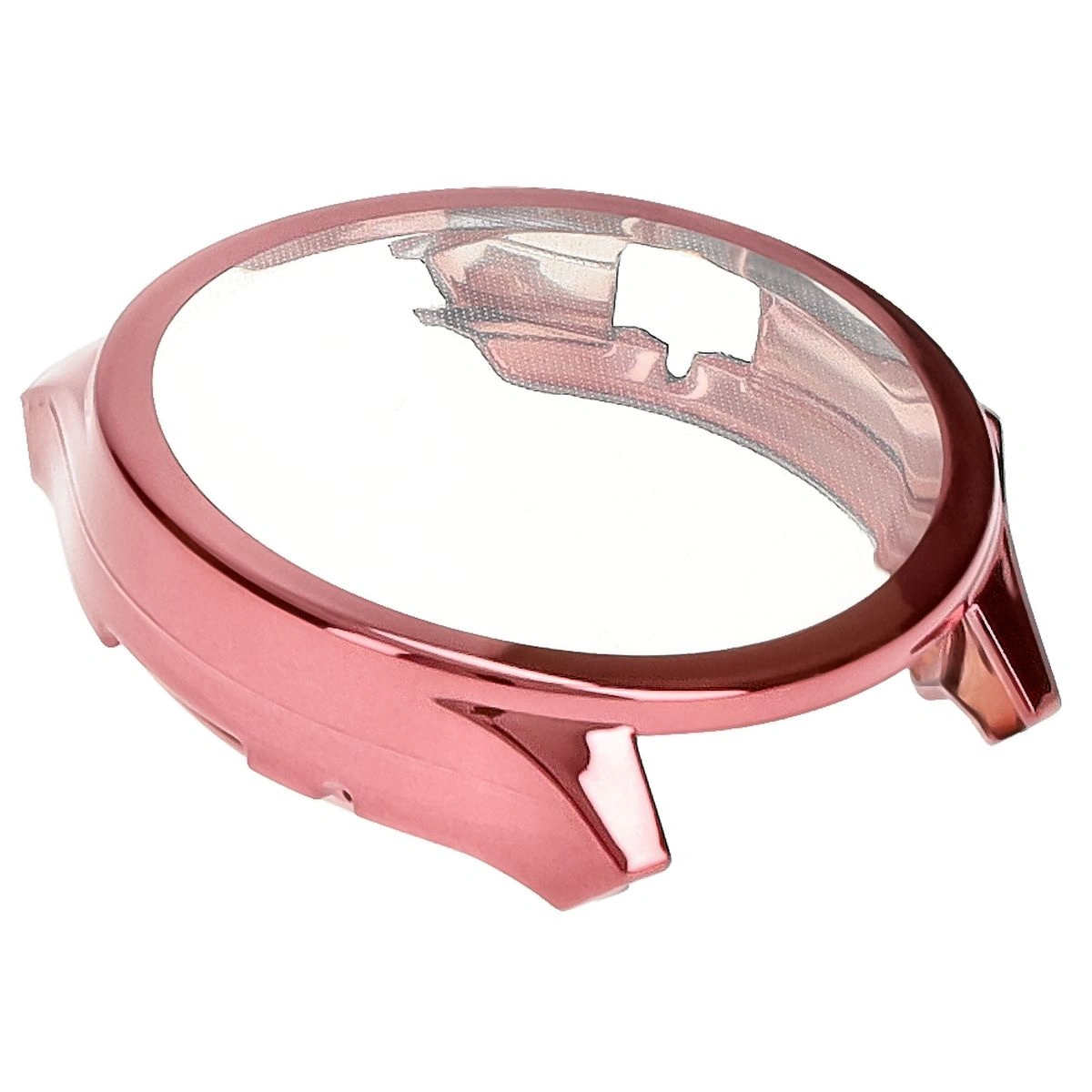 Bizon Case Watch Felipe with screen protector for OnePlus Watch 3 / Oppo Watch X2 pink