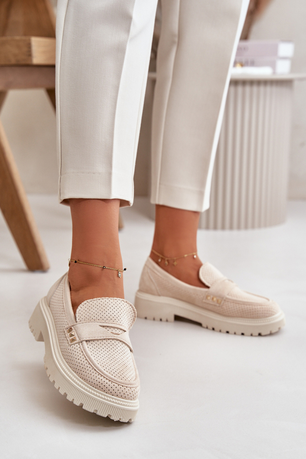  Mocassin model 199586 Step in style  beige