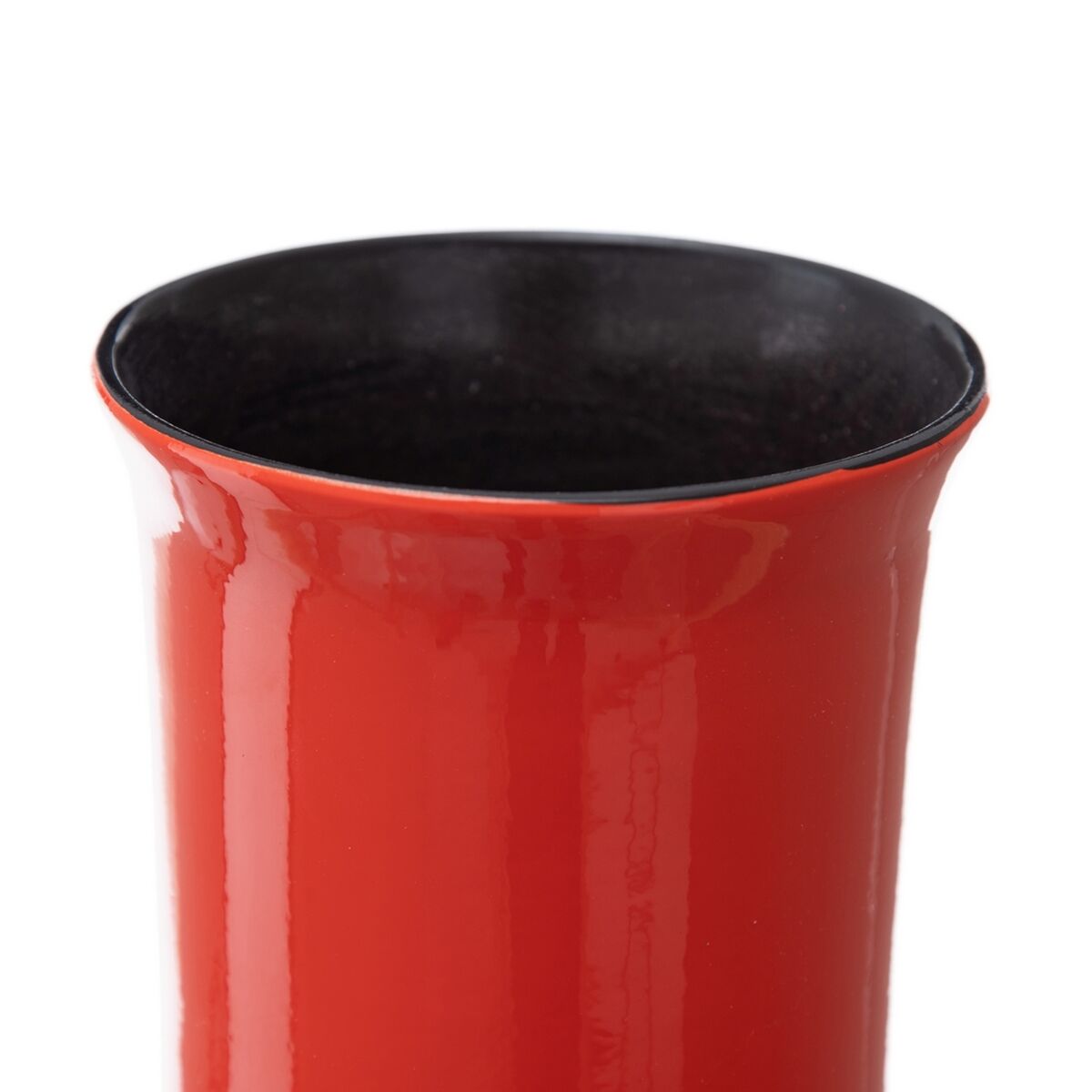 Vase 21,5 x 21,5 x 52,5 cm Ceramic Orange