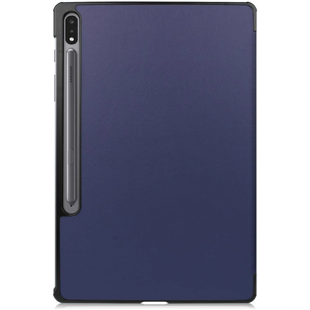 Bizon Case Tab Croc Samsung Galaxy Tab S8 Plus / S7 Plus navy blue