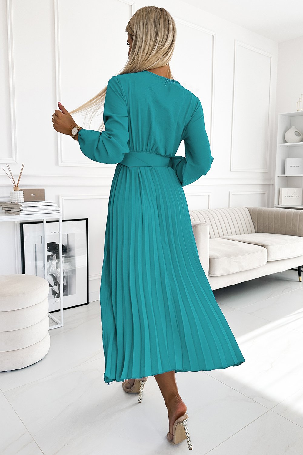  Cocktail dress model 196831 Numoco  green