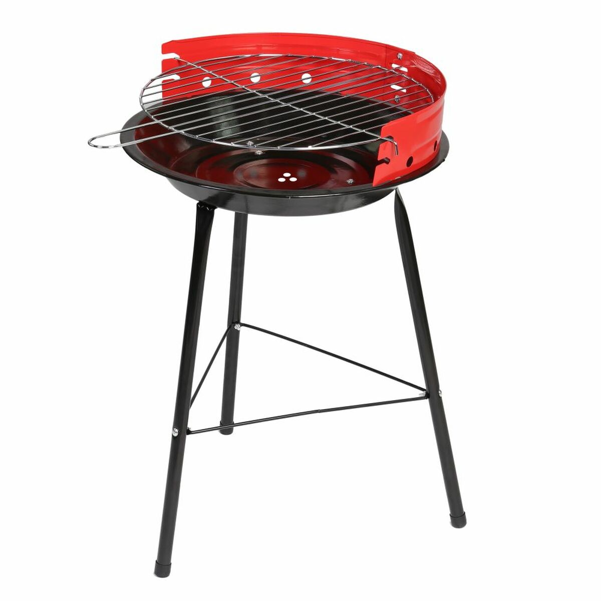 Barbecue Black Red 34 x 34 x 55 cm