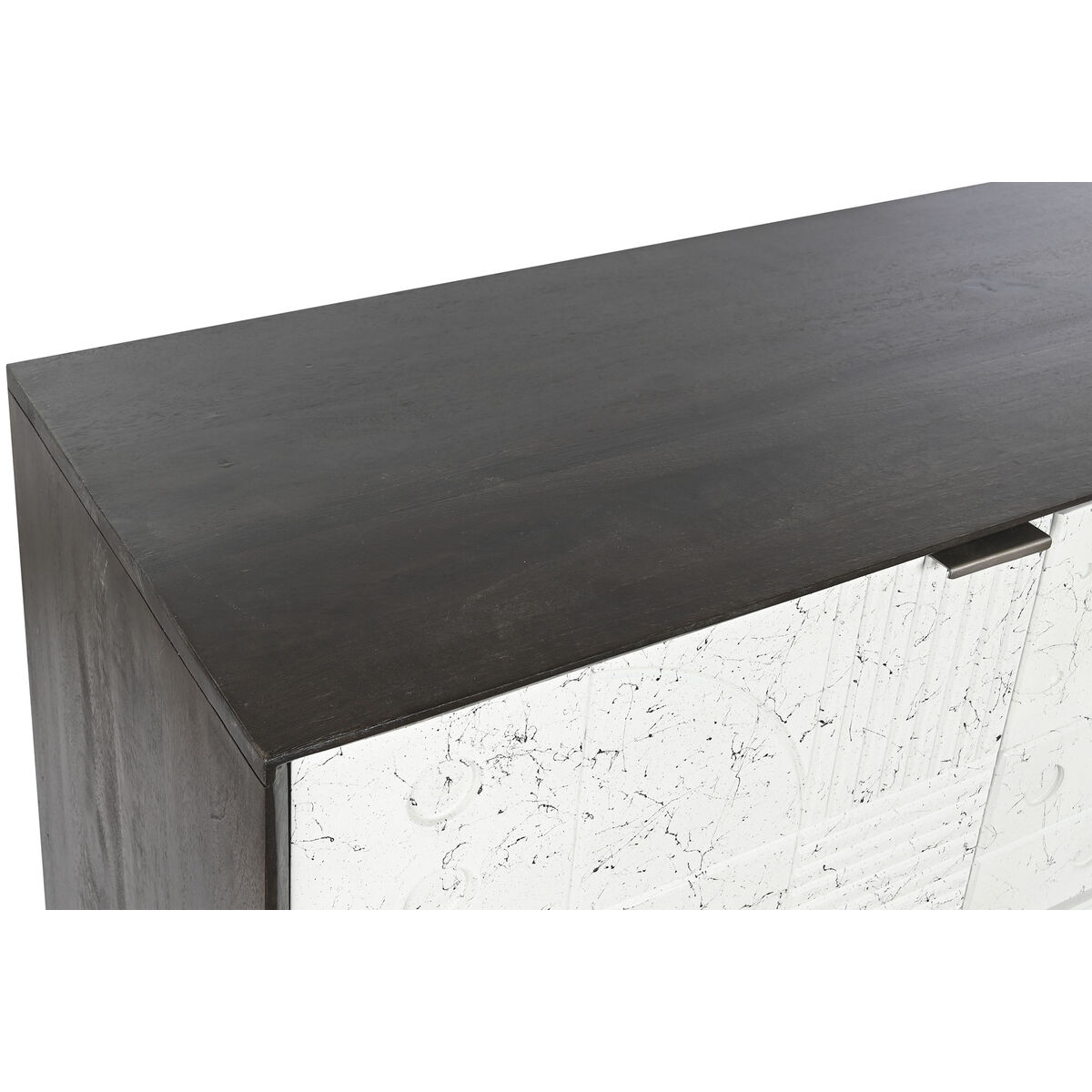 Sideboard DKD Home Decor 150 x 43 x 80 cm White Dark brown Mango wood