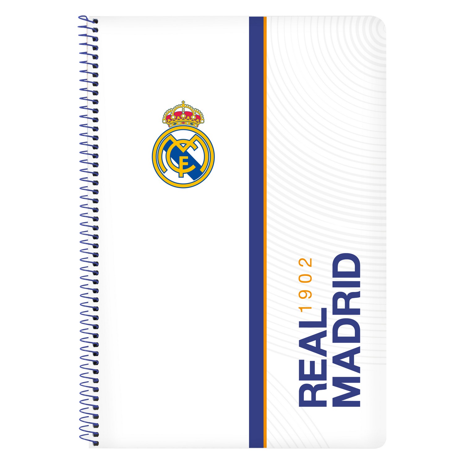 Ringbuch der Ringe Real Madrid C.F. 512154066 Blau Weiß A4