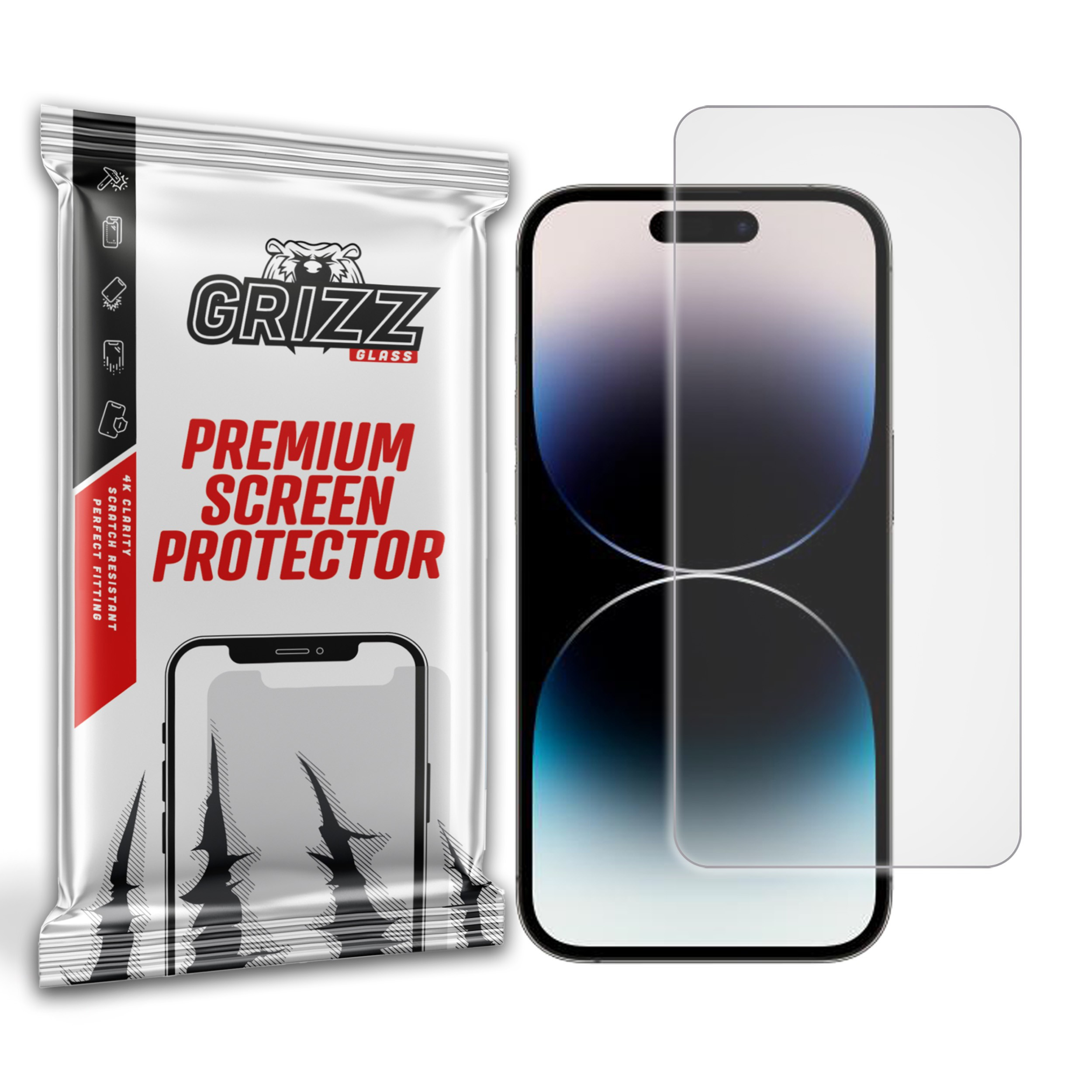 GrizzGlass PaperScreen Apple iPhone 15 Pro
