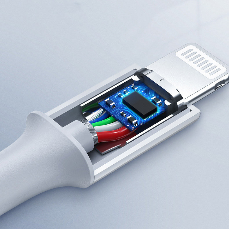 UGREEN US171 USB-C - Lightning MFi Cable 3A 1.5m white