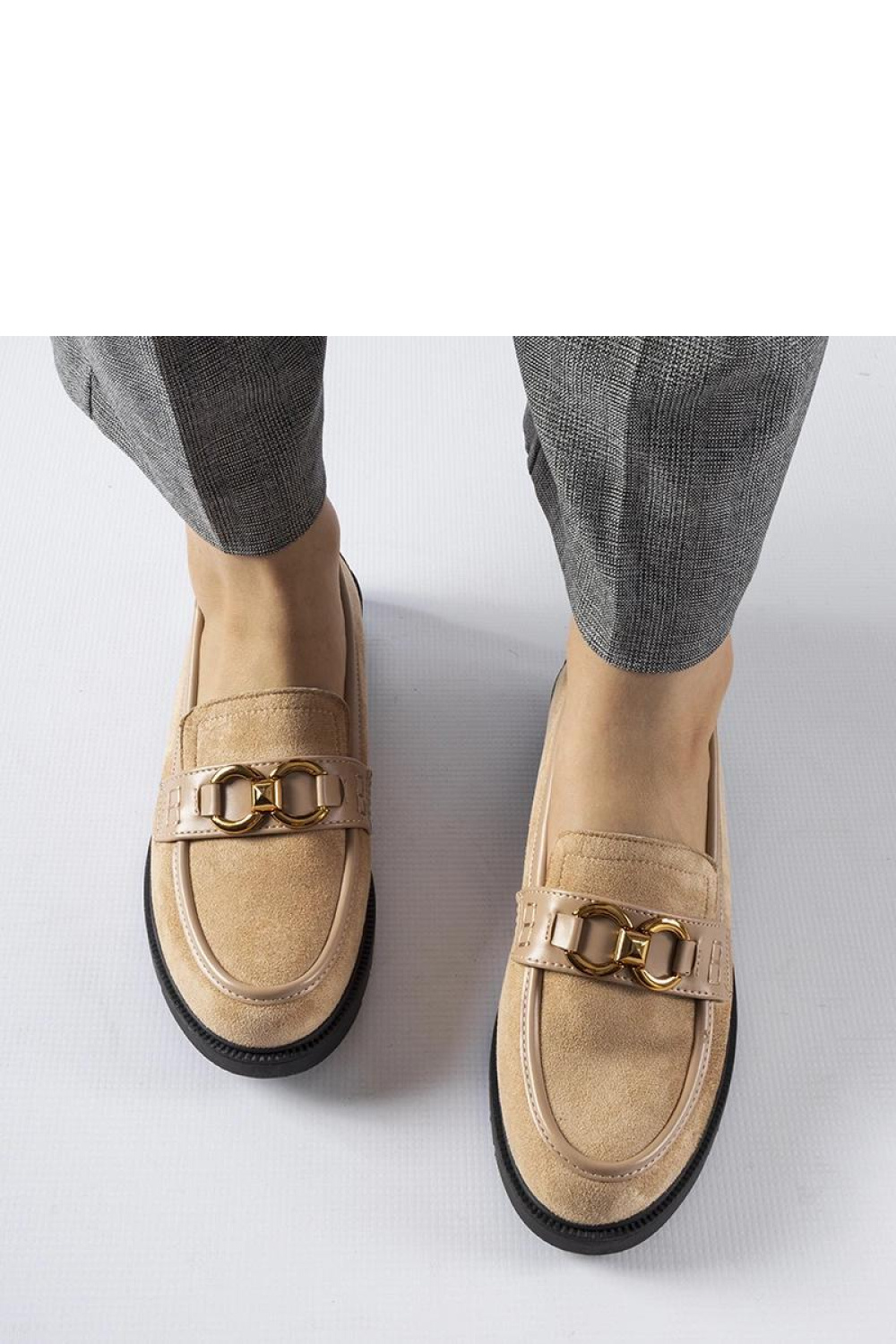  Mocassin model 207637 Solea  beige