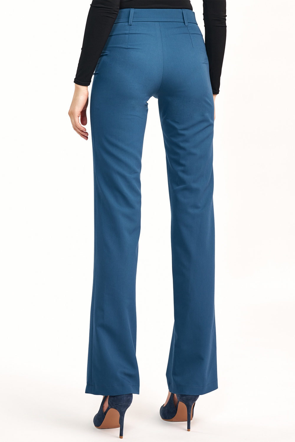  Women trousers model 158332 Nife  blue